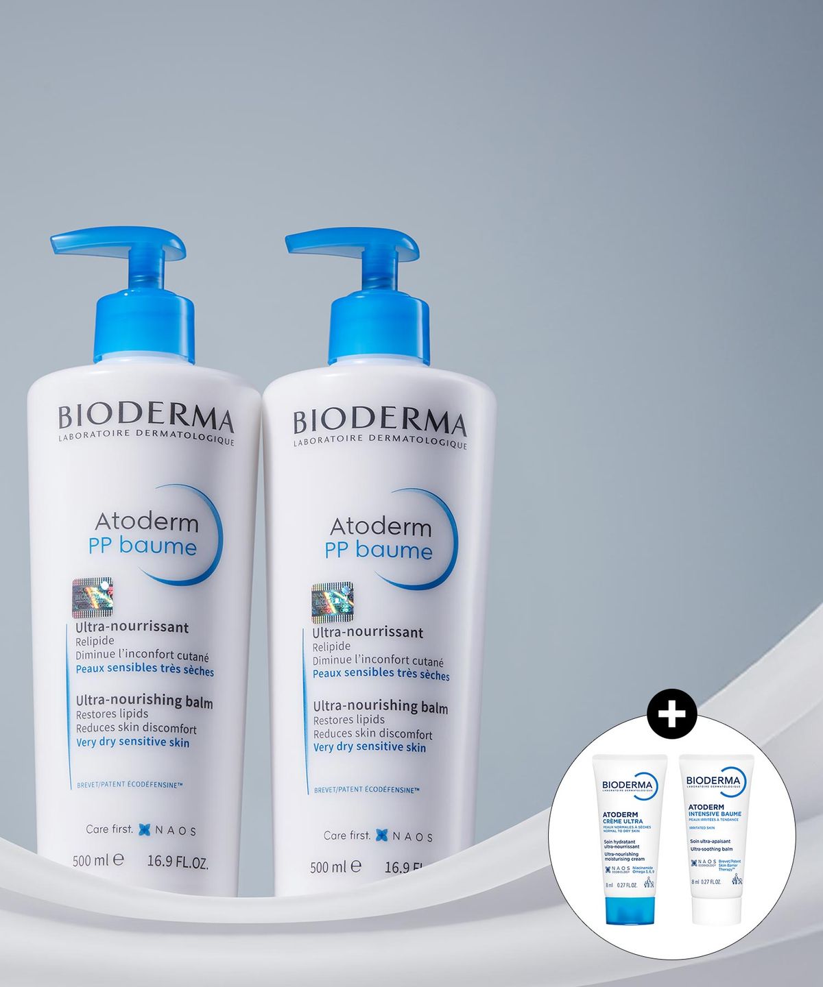 바이오더마(BIODERMA) [2개 구성] 아토덤 PP밤 500ml (밀착보습크림)