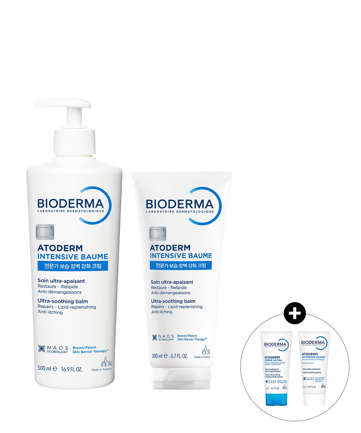 바이오더마(BIODERMA) [700ml 구성] 아토덤 인텐시브밤 500ml+200ml