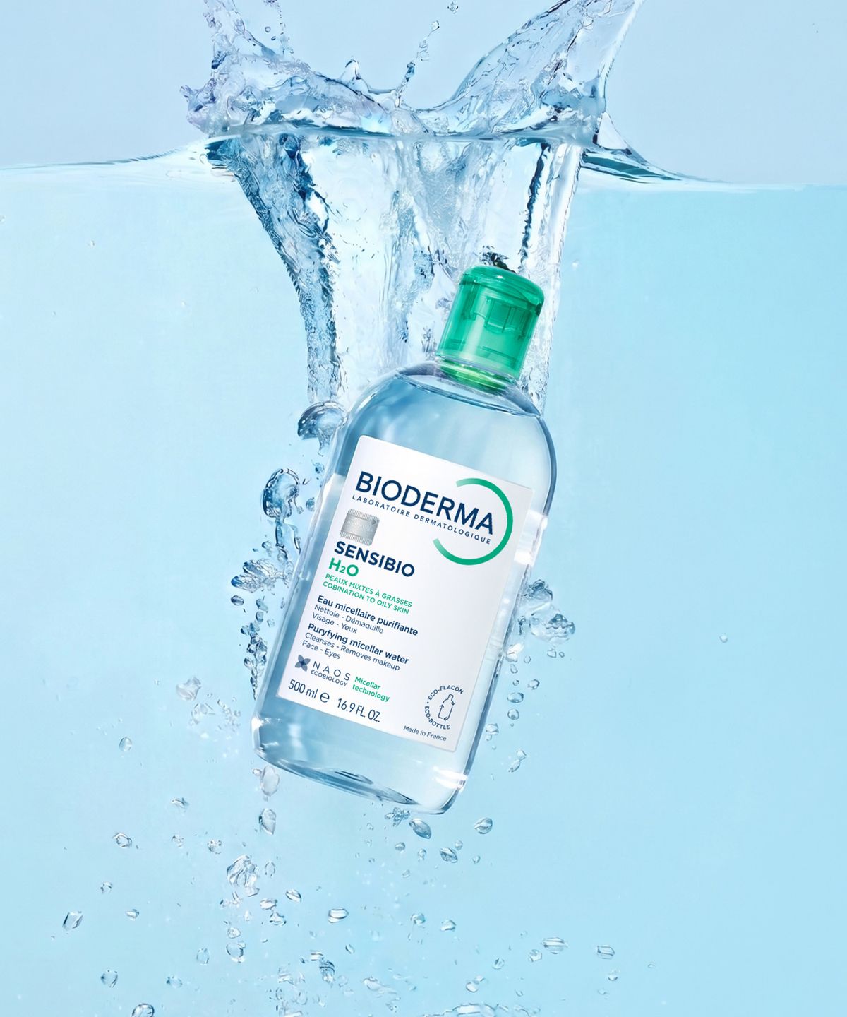 바이오더마(BIODERMA) 세비엄 H2O 500ml (유수분 밸런스 클렌징 워터)