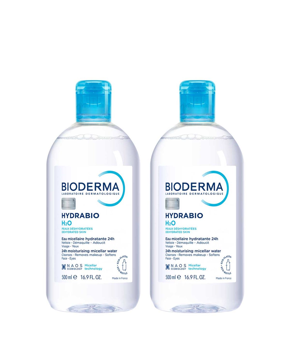 바이오더마(BIODERMA) [2개] 하이드라비오 H2O 500ml x2