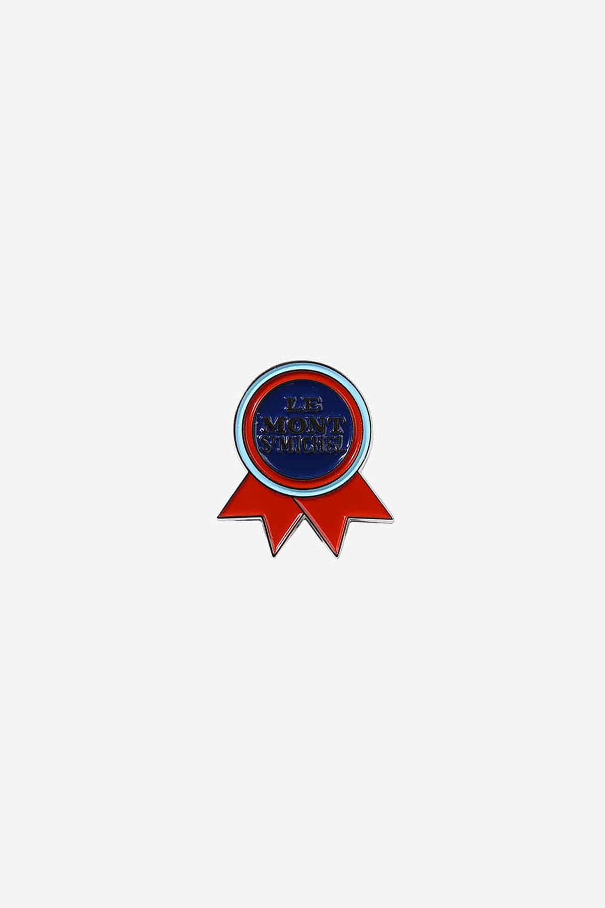 르몽생미셸(LE MONT ST MICHEL) LMSM Rosette Badge_Red