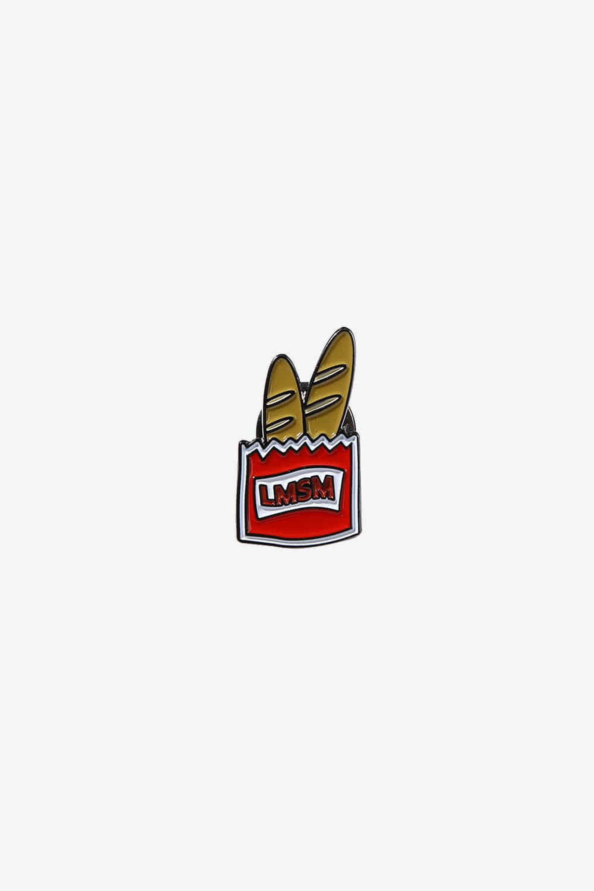 르몽생미셸(LE MONT ST MICHEL) LMSM Logo Baguette Badge