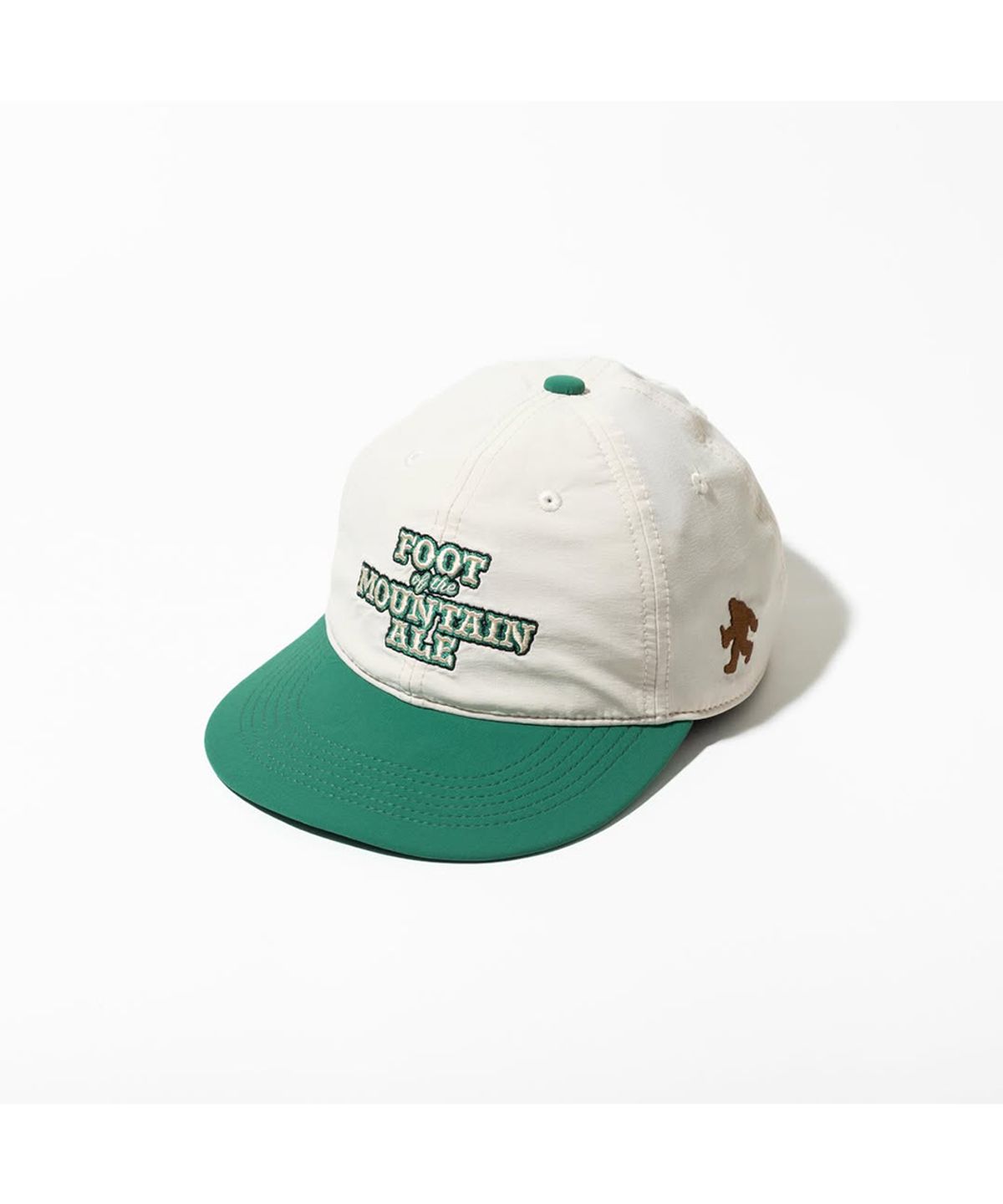 타코마 후지 레코드(TACOMA FUJI RECORDS) FOOT OF THE MOUNTAIN ALE CAP - NAV NATURAL×GREENY