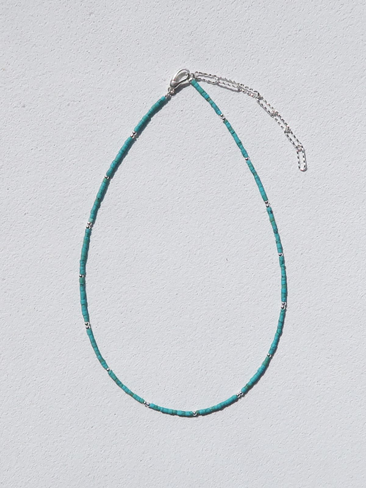 마호가니(MAHOGANI) BLUE BAMBOO NECKLACE
