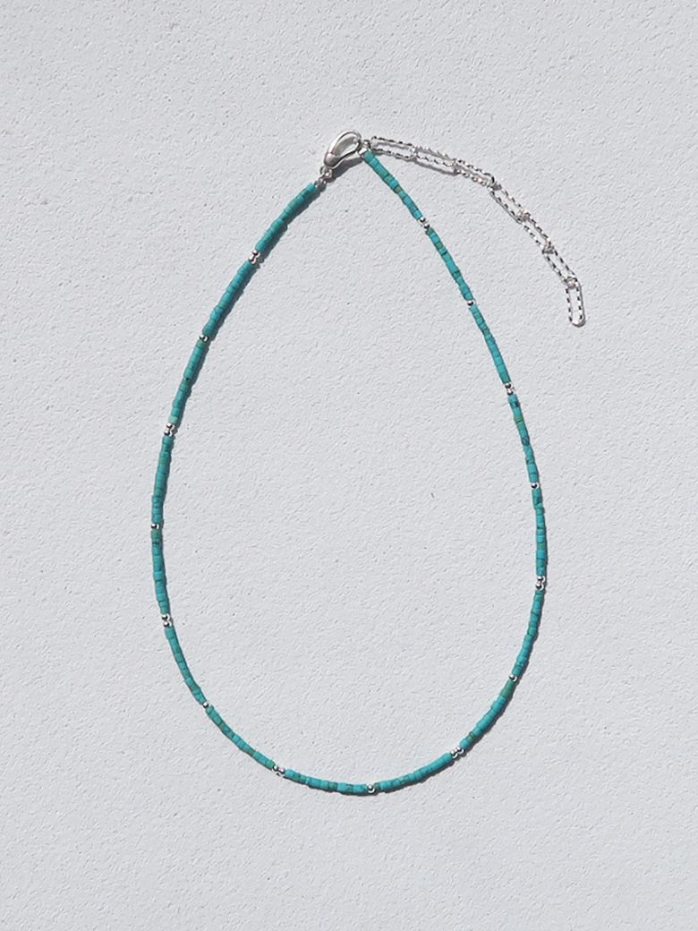BLUE BAMBOO NECKLACE