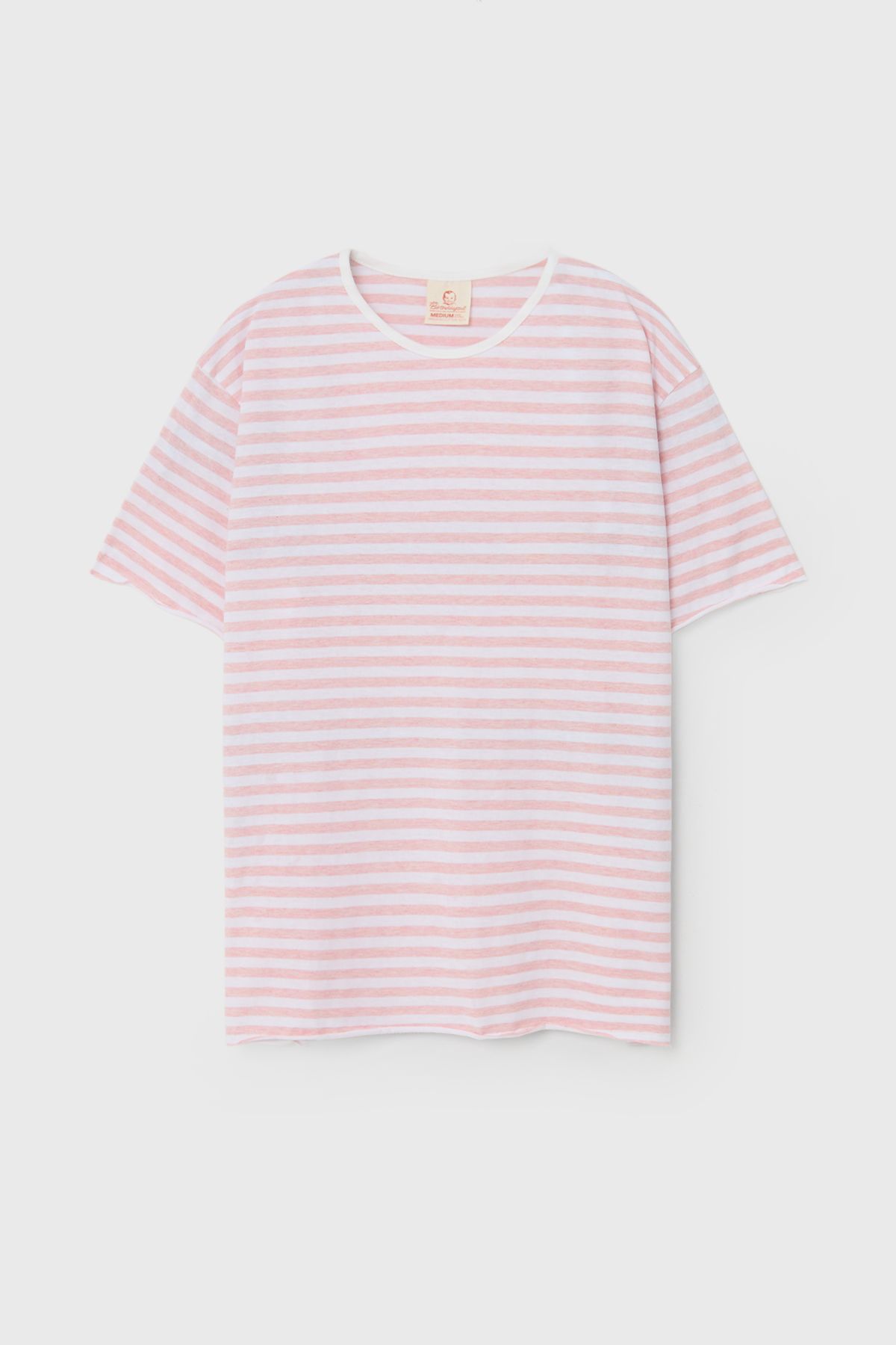 벌스데이수트(BIRTHDAYSUIT) BEE LINE TEE (PINK)