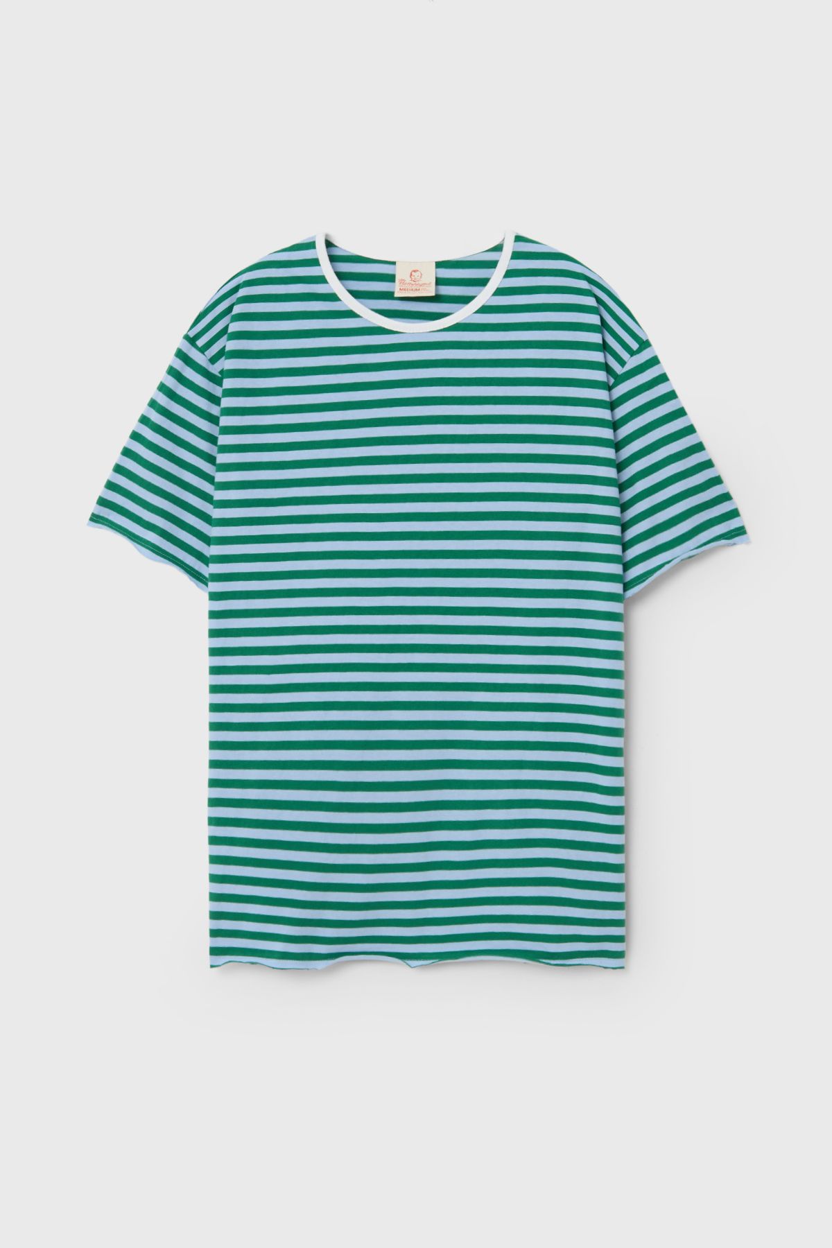 벌스데이수트(BIRTHDAYSUIT) BEE LINE TEE (GREEN)