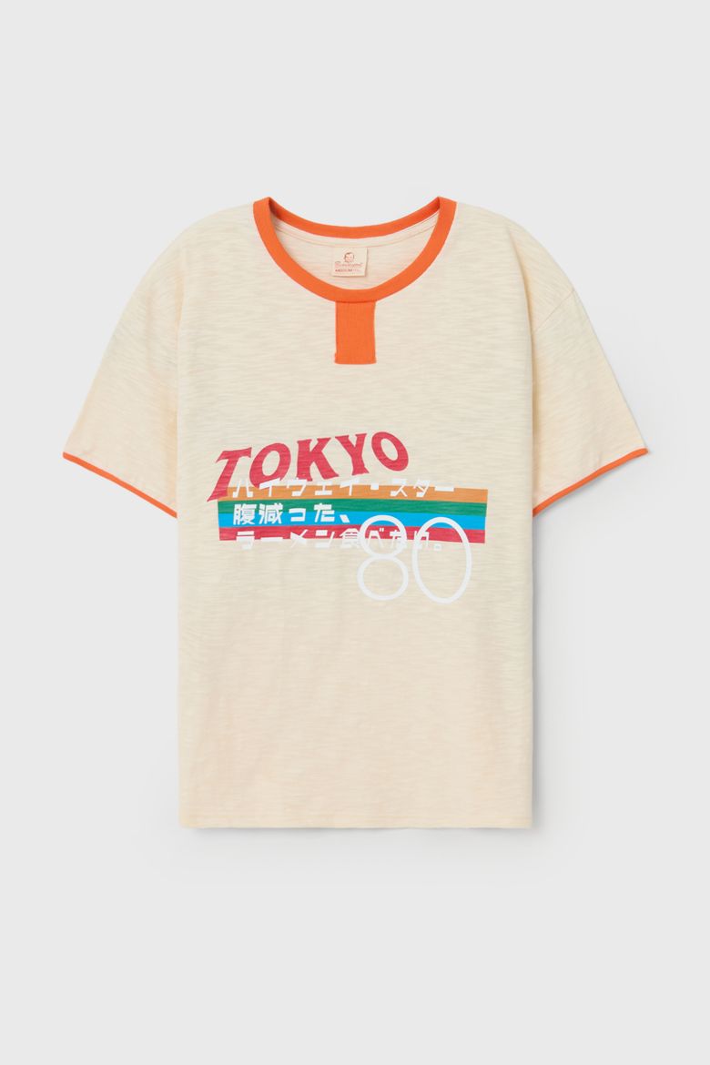 CITY SOUVENIR TEE TOKYO (IVORY)
