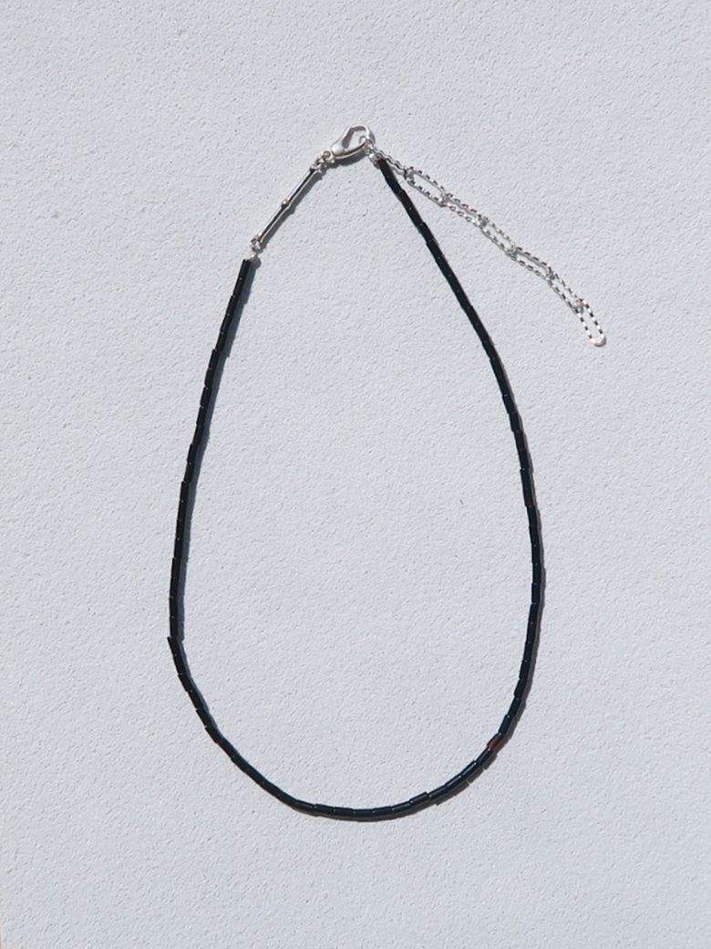 BLACK BAMBOO NECKLACE