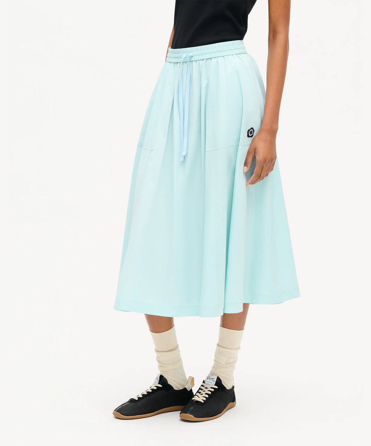 겐조(KENZO) 여성 보케 플라워 2.0 미디 스커트_K263AWS502LBX