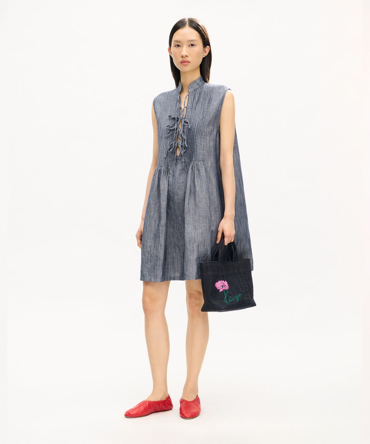 겐조(KENZO) 여성 튤립 숏 드레스_K263AWOU01DBX