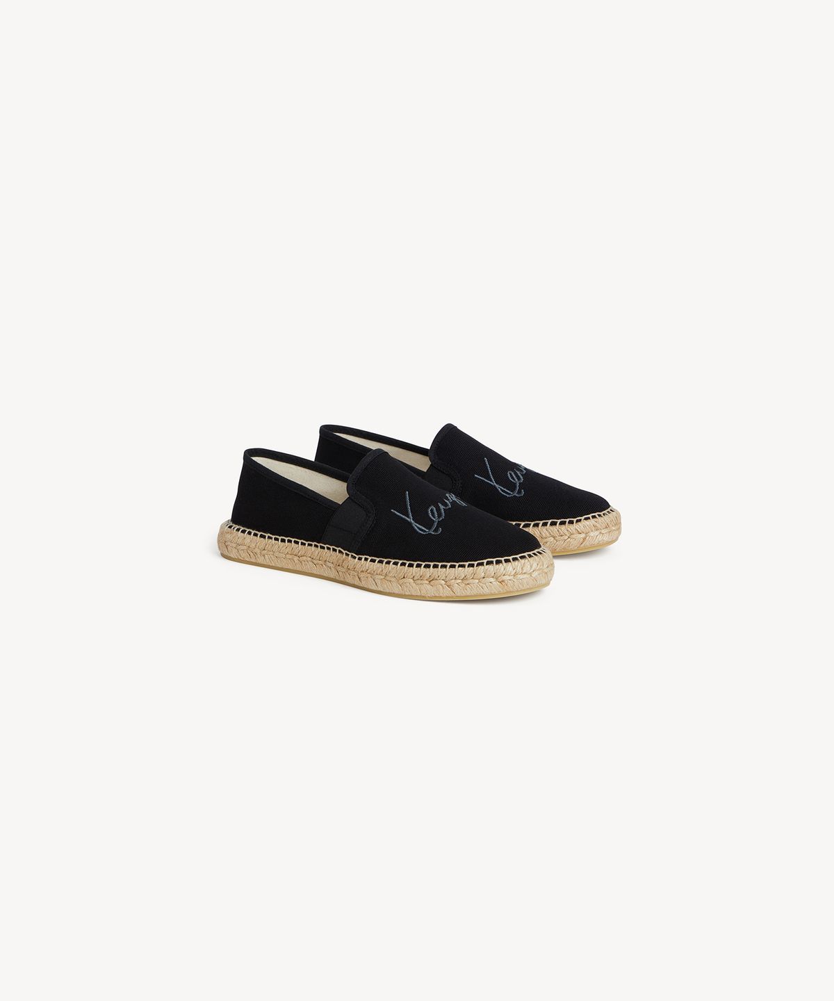 겐조(KENZO) 여성 프리 컬렉션 에스파드리유 엘라스틱 슬립온_K263AOS113BKX