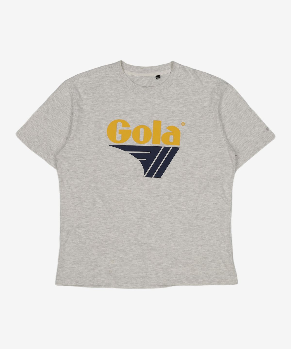 골라(GOLA) COLOR BIG LOGO T-SHIRTS [CREAM] OLL