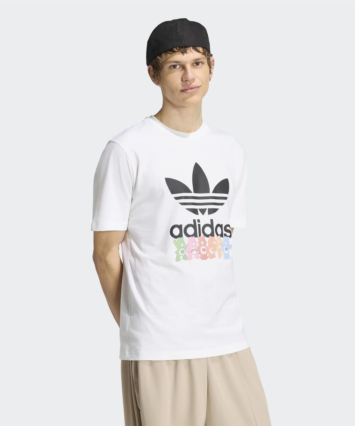 아디다스(ADIDAS) 케어베어 TI 티셔츠 - 화이트 / IA4384