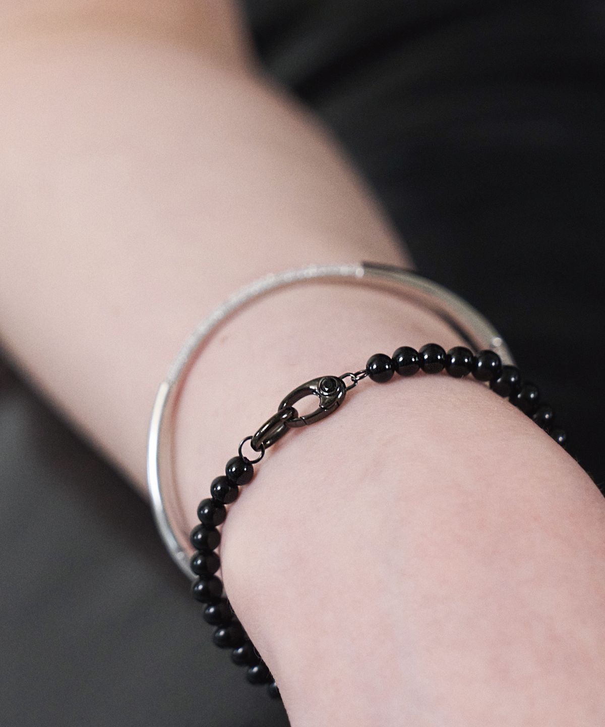 리스(LISSE) [925 SILVER] ONYX LINK B