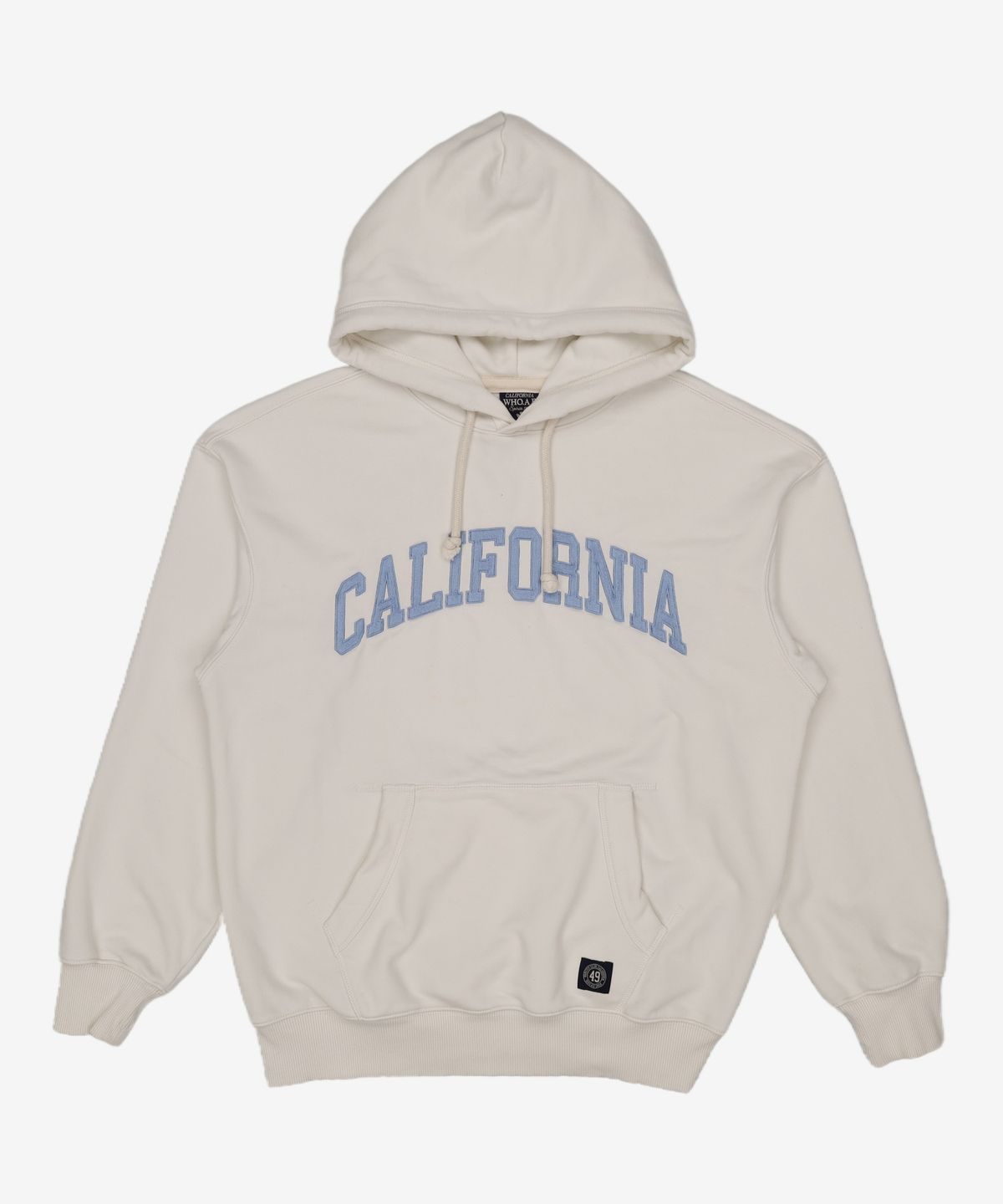 후아유(WHO.A.U) California Letter Hoodie / WHMHE2295U M