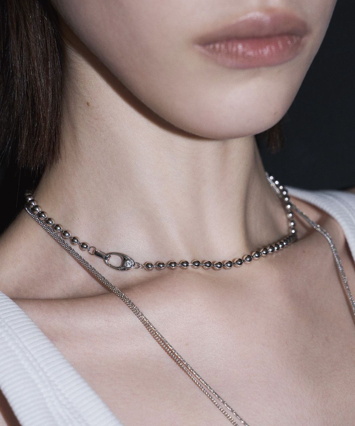 리스(LISSE) [925 SILVER] DOT LINK N