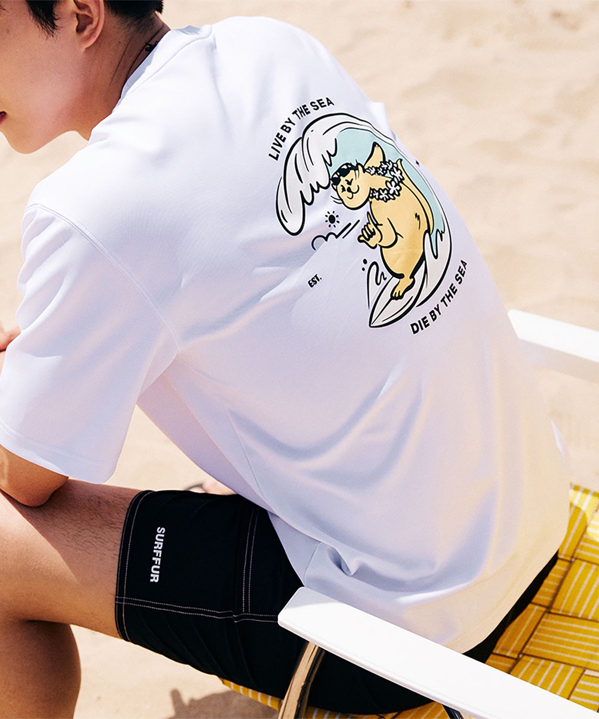 서프퍼(SURFFUR) 남여공용 액티브 썸머 쿨 티셔츠 (4color)