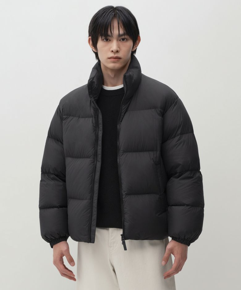 머스코비 다운 숏 패딩 재킷 [블랙]