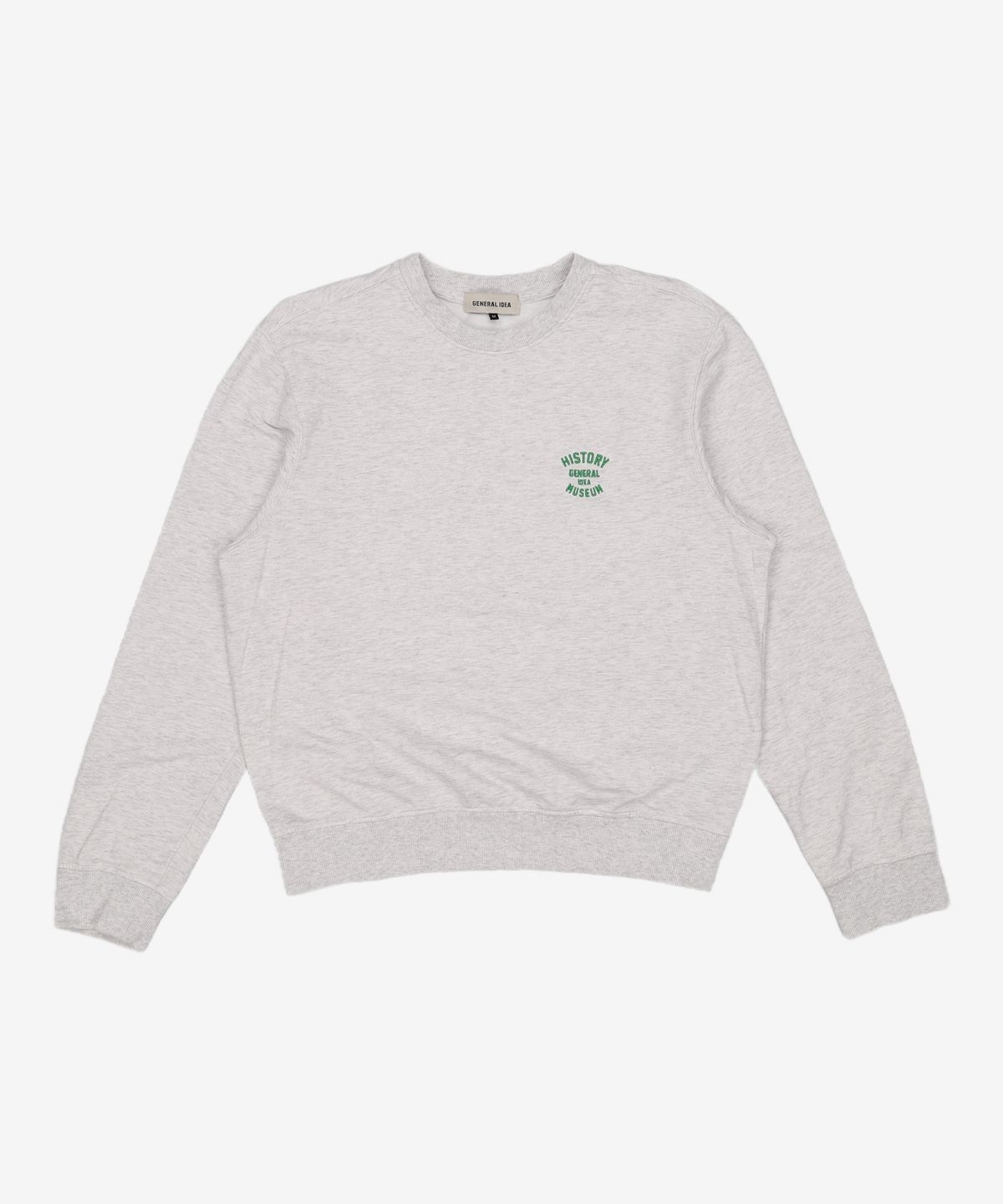 제너럴 아이디어(GENERAL IDEA) UNISEX 데이데이 맨투맨 [MELANGE GREY] / SBC1U02013 M