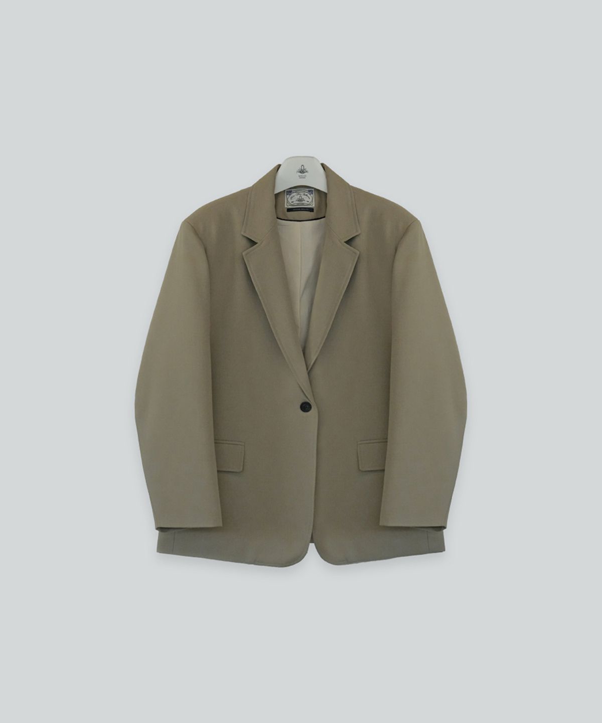 더밀루이(THEMILUI) Luso volume sleeve Jacket (Beige)