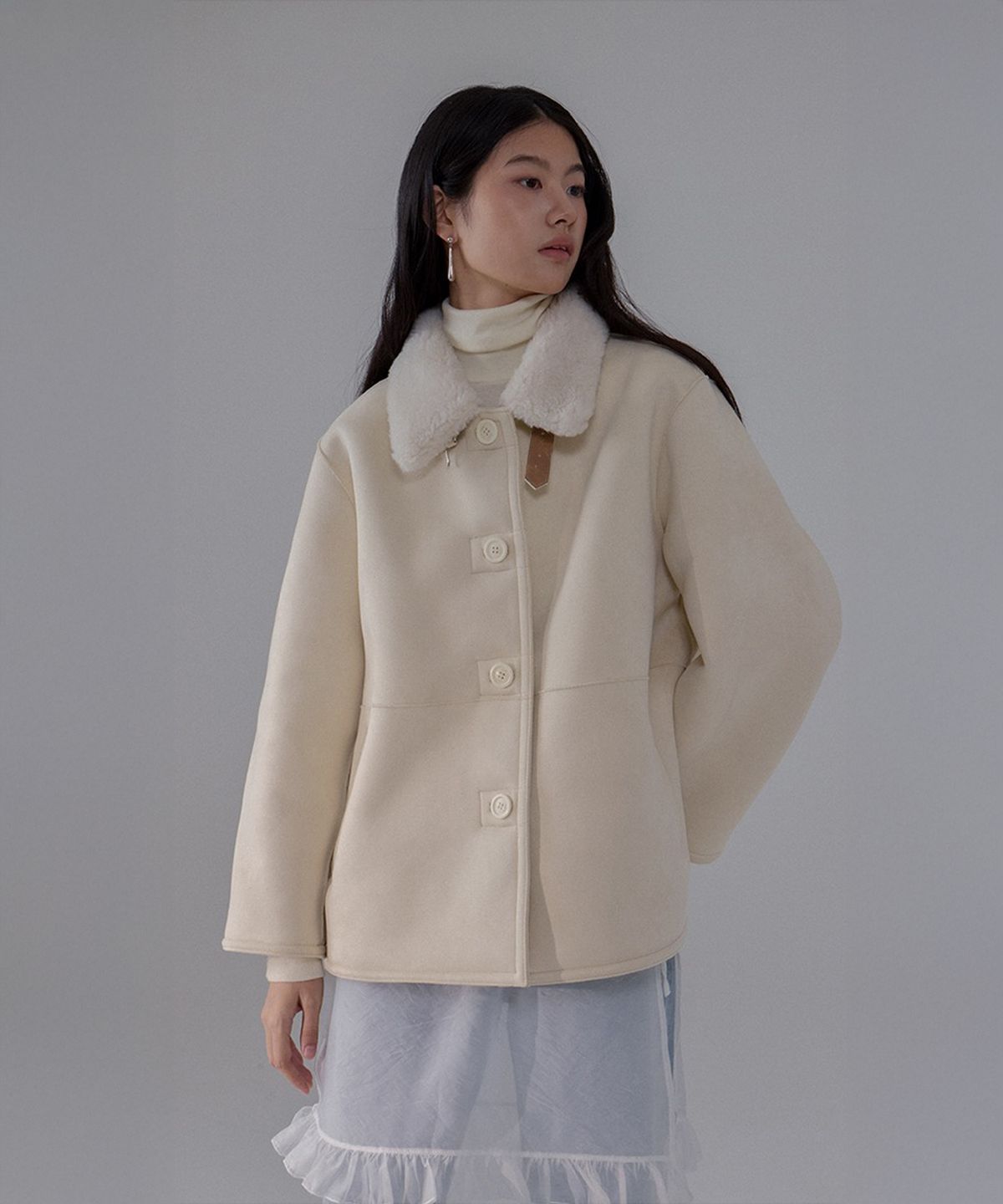 더밀루이(THEMILUI) Tail Mustang mini (Cream)