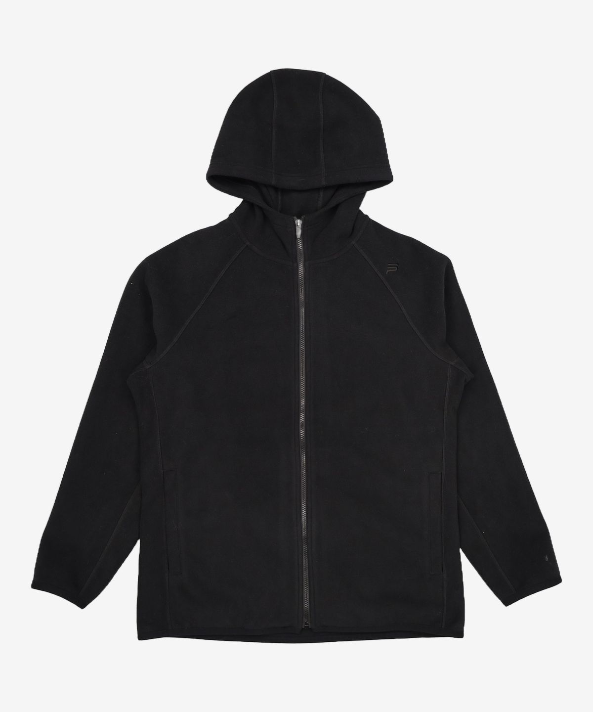 빈폴 스포츠(BEANPOLE SPORT) Unisex 블랙 베이직 로고 후드 집업 (BO9841J015) 100