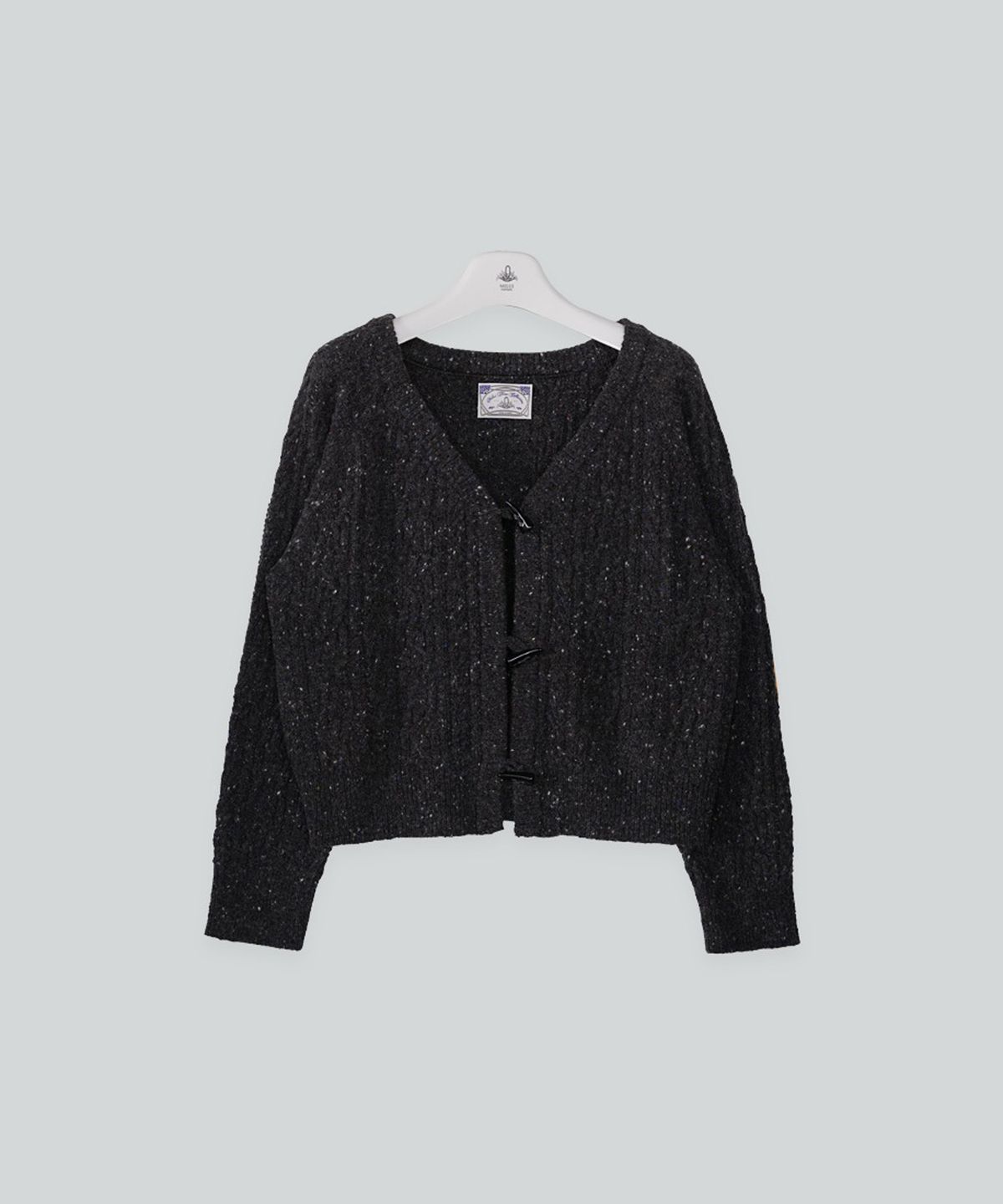 더밀루이(THEMILUI) Sunday wool Cardigan (Dark Gray)