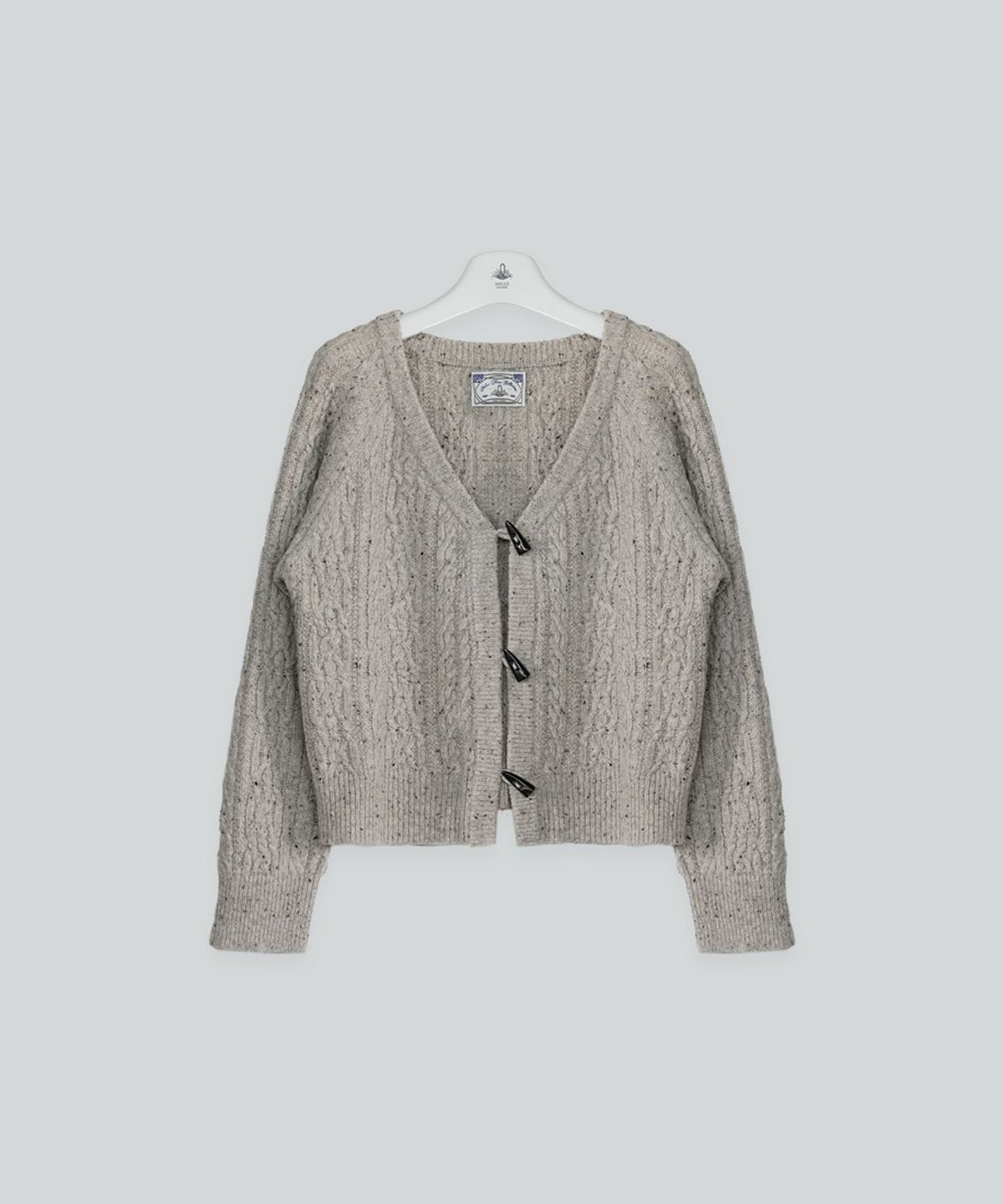 더밀루이(THEMILUI) Sunday wool Cardigan (Oatmeal)