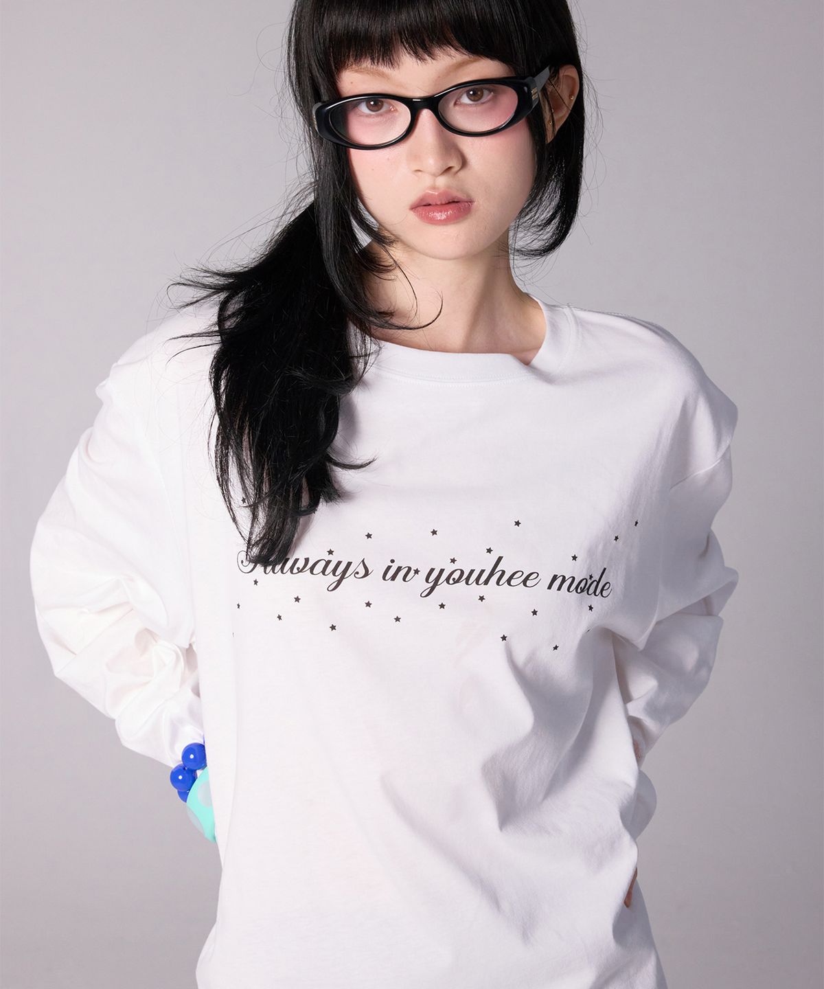 유희(YOUHEE) YOUHEE MODE LOOSE FIT LONG SLEEVE_WHITE