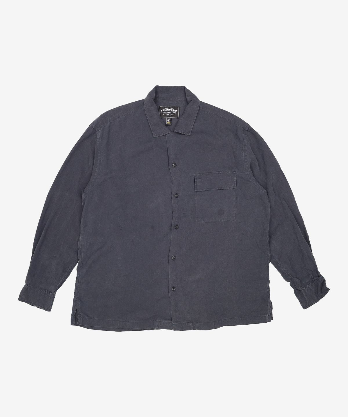 프리즘웍스(FRIZMWORKS) TENCEL COZY SHIRT _ CHARCOAL L