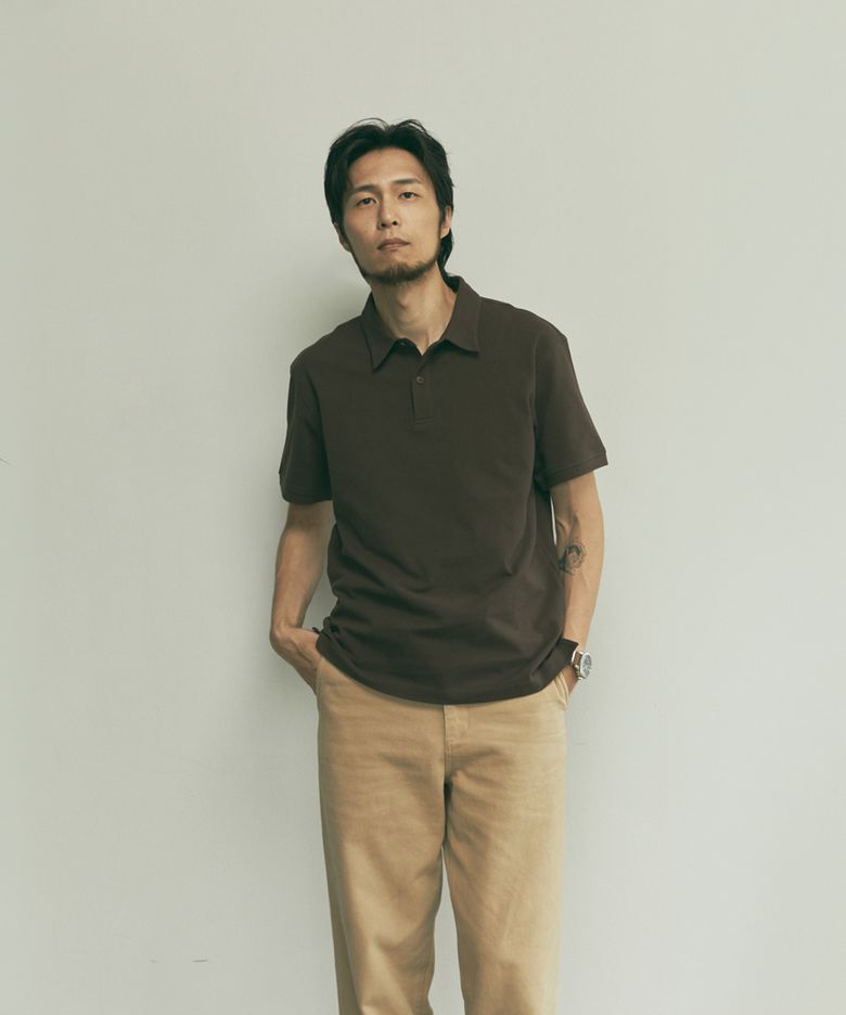 피케 카라넥 반팔 티셔츠