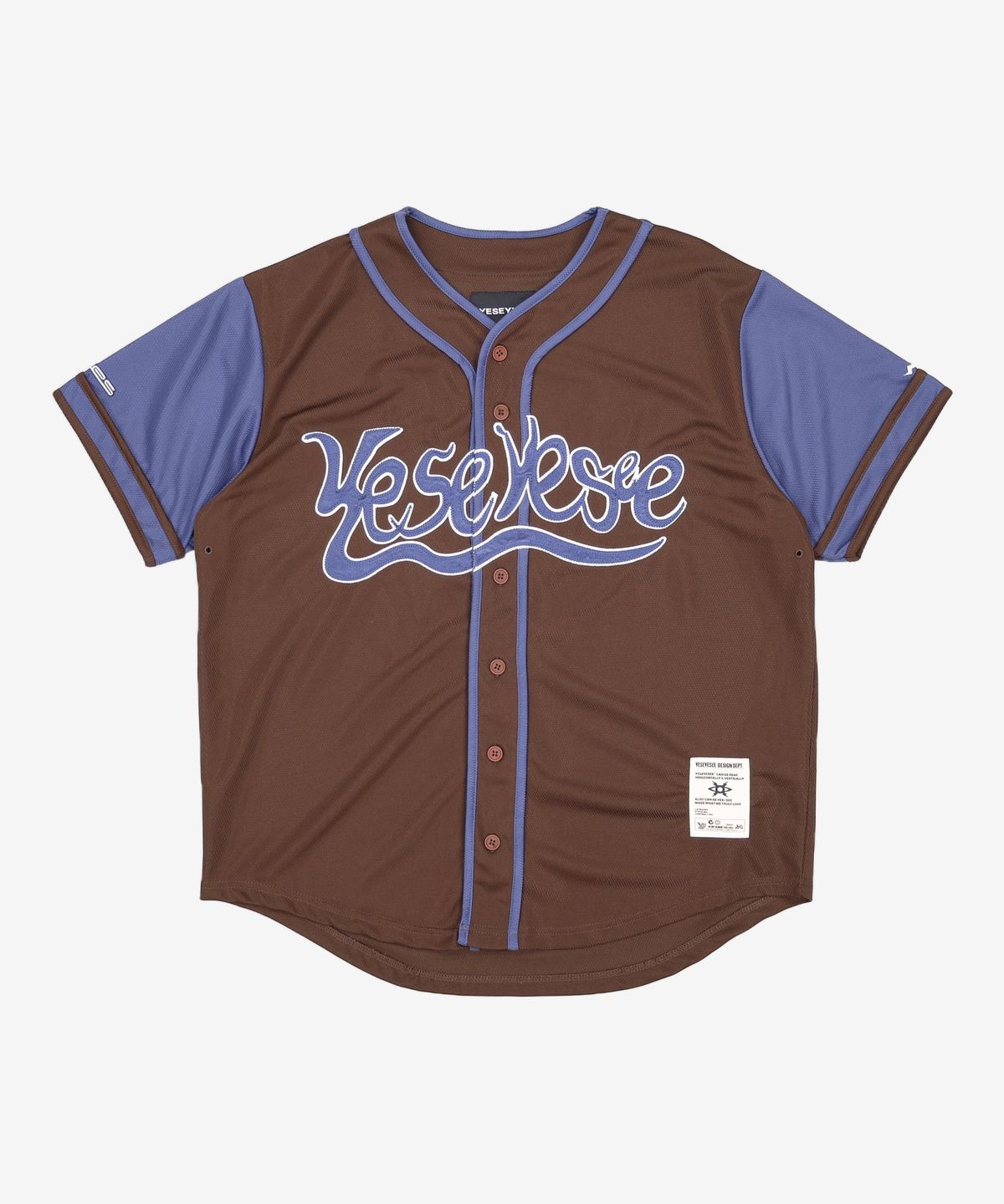 예스아이씨(YESEYESEE) Y.E.S Baseball Jersey Brown M