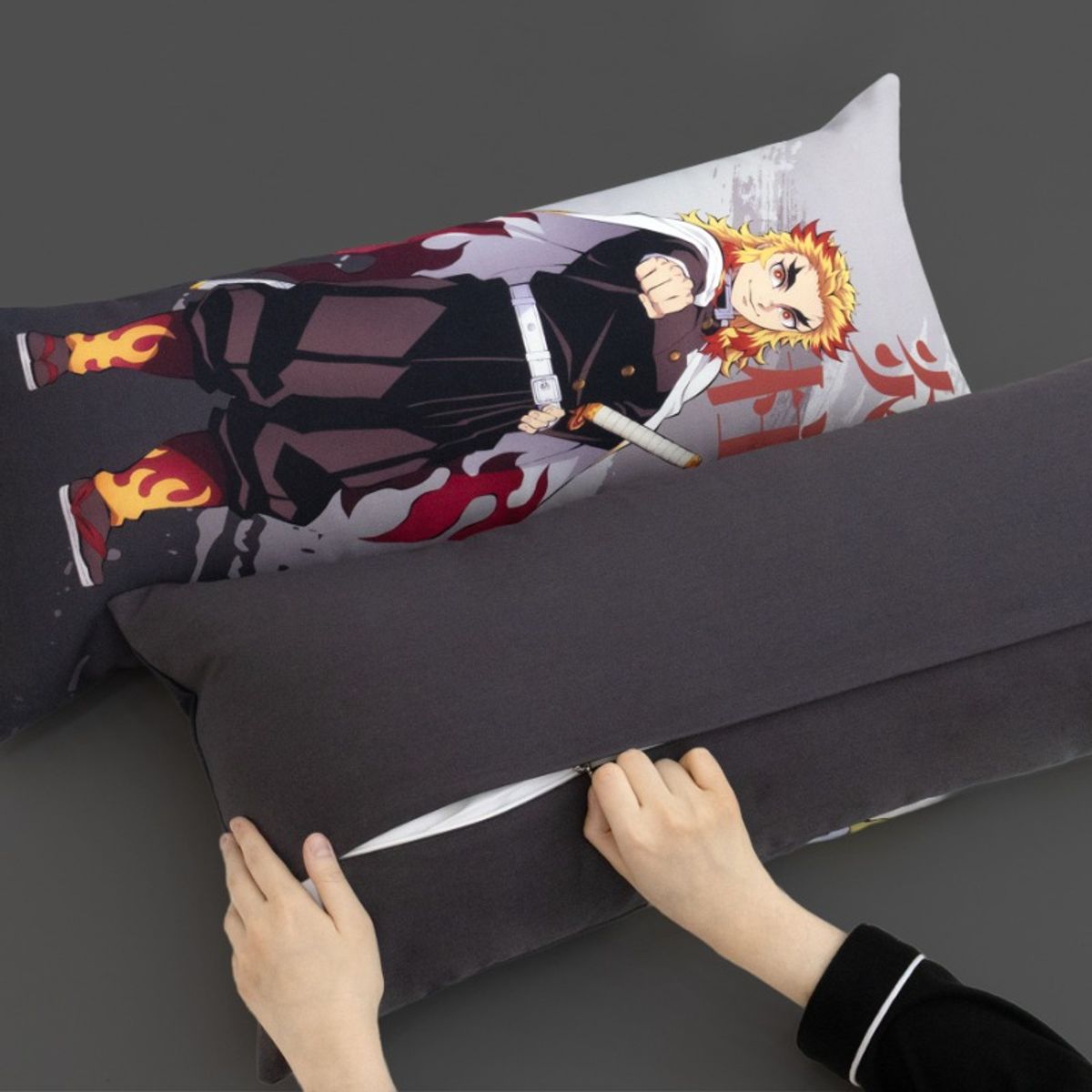 나라홈데코(NARAHOMEDECO) 귀멸의칼날4기 사각바디필로우 쿄쥬로