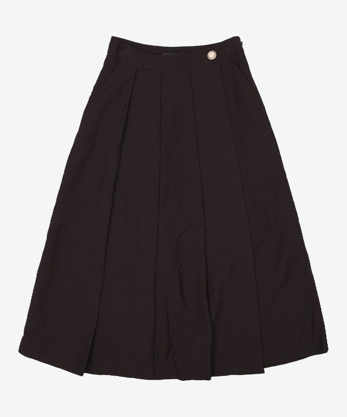 미쏘(MIXXO) 버튼포인트 플레어 롱 스커트 MIWWHB923B 26