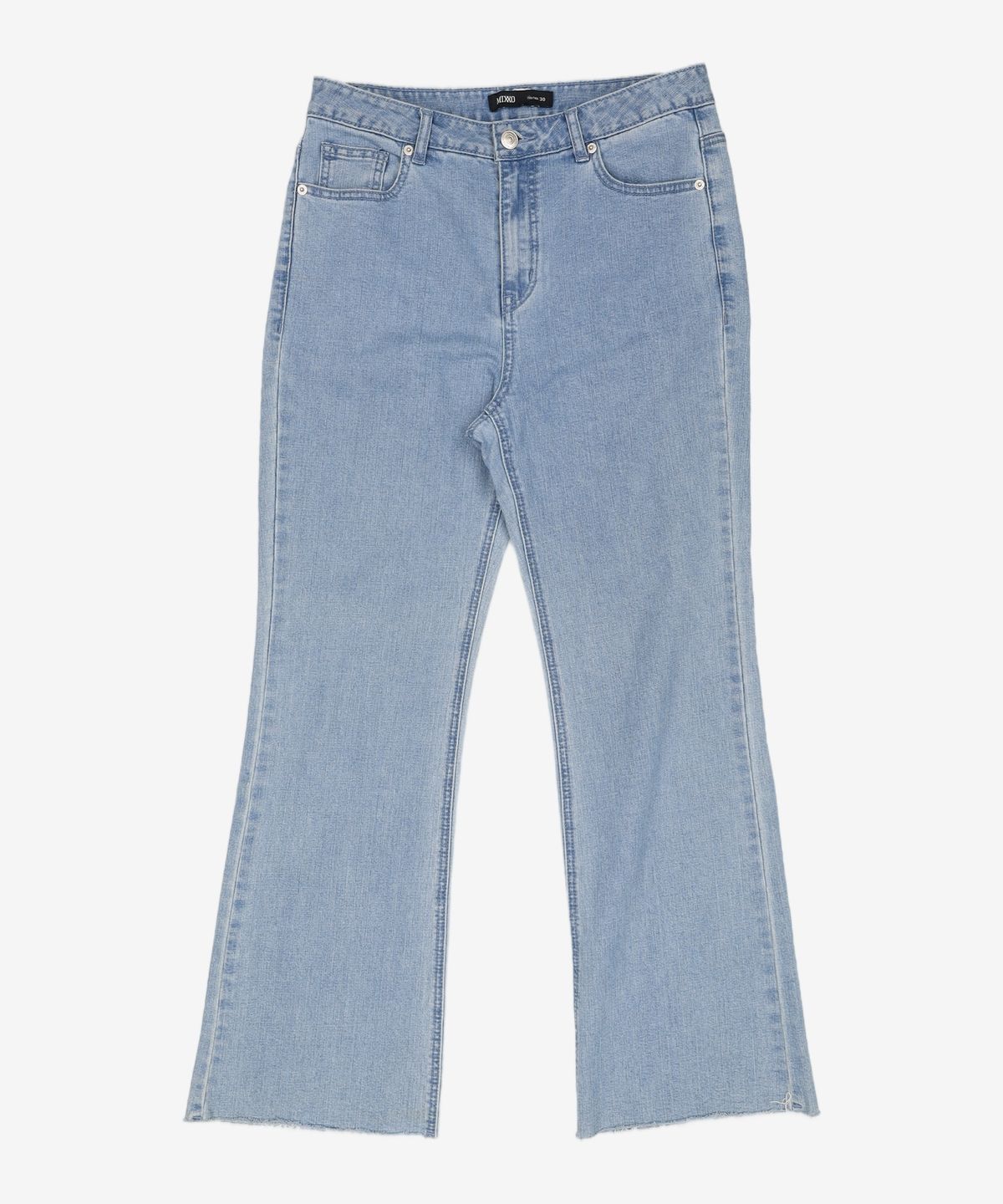 미쏘(MIXXO) 와이드 부츠컷 데님 MIWTJC604J