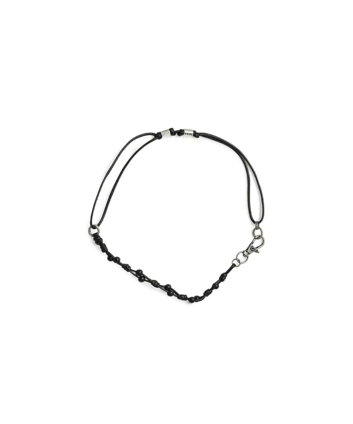 해칭룸(HATCHINGROOM) Wood ball Necklace Black