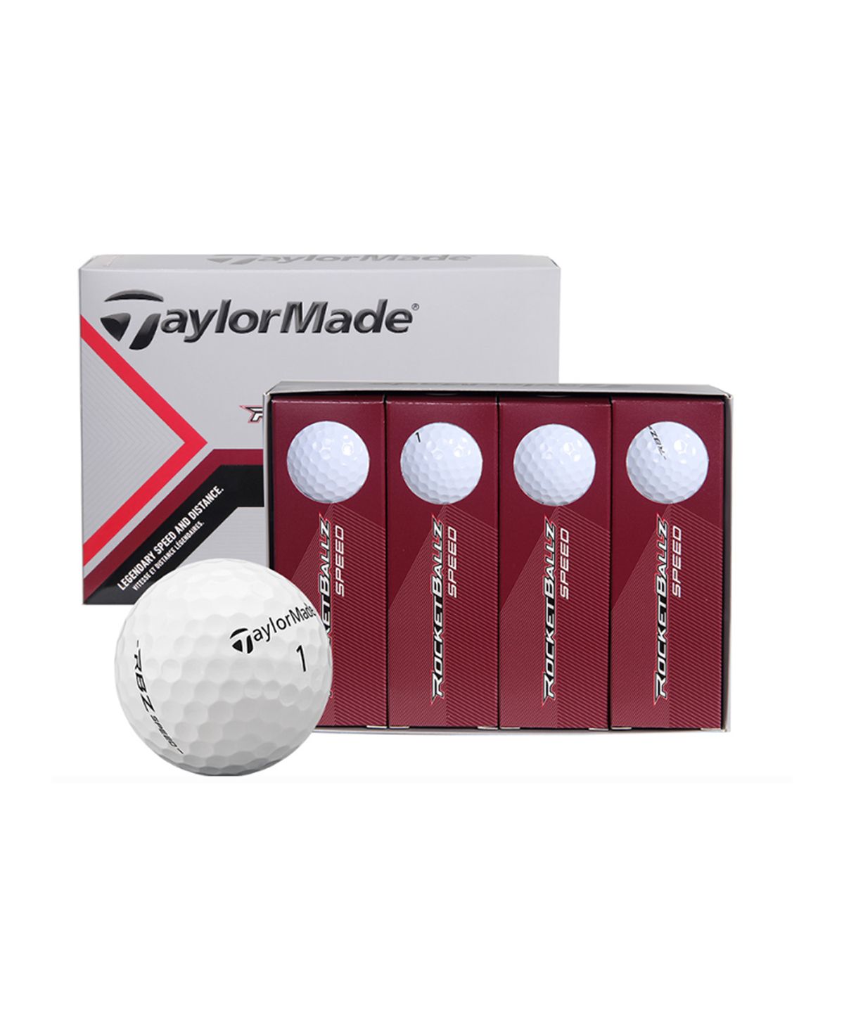 테일러메이드(TAYLOR MADE) [2더즌]리뉴얼 RBZ Spd 2피스 골프공 골프볼 2더즌 /24구