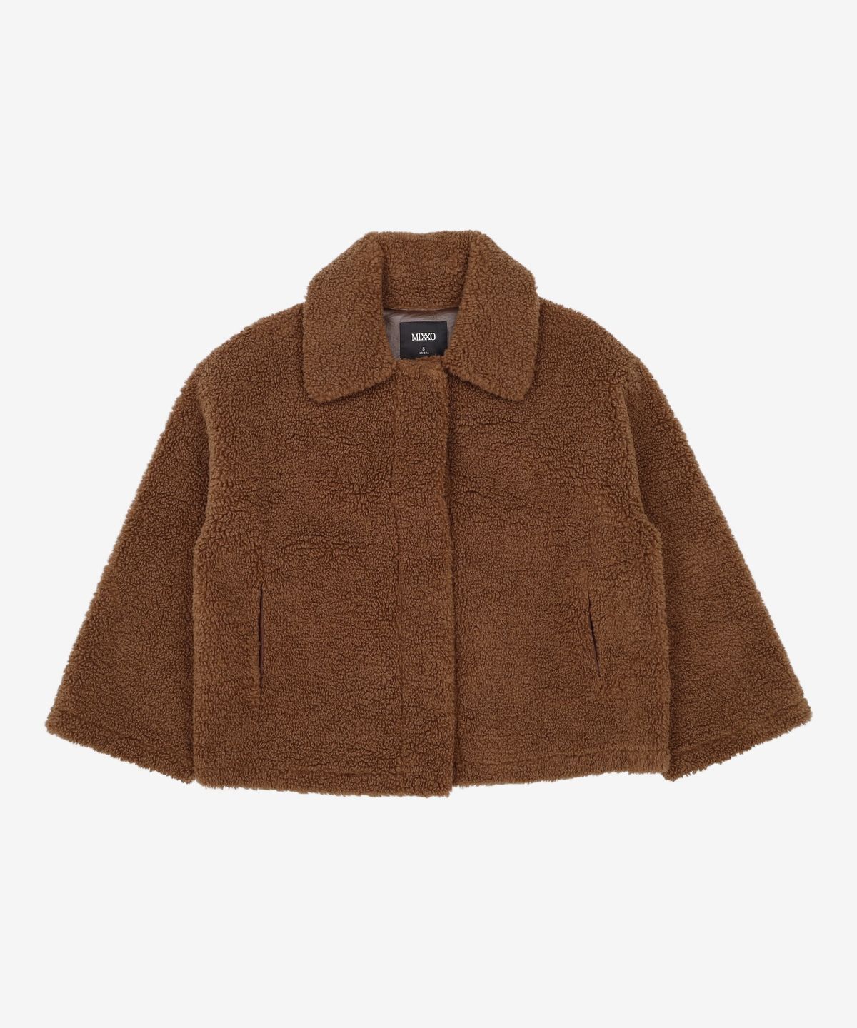 미쏘(MIXXO) 인조퍼 맥 자켓 MIWJLBV03B S