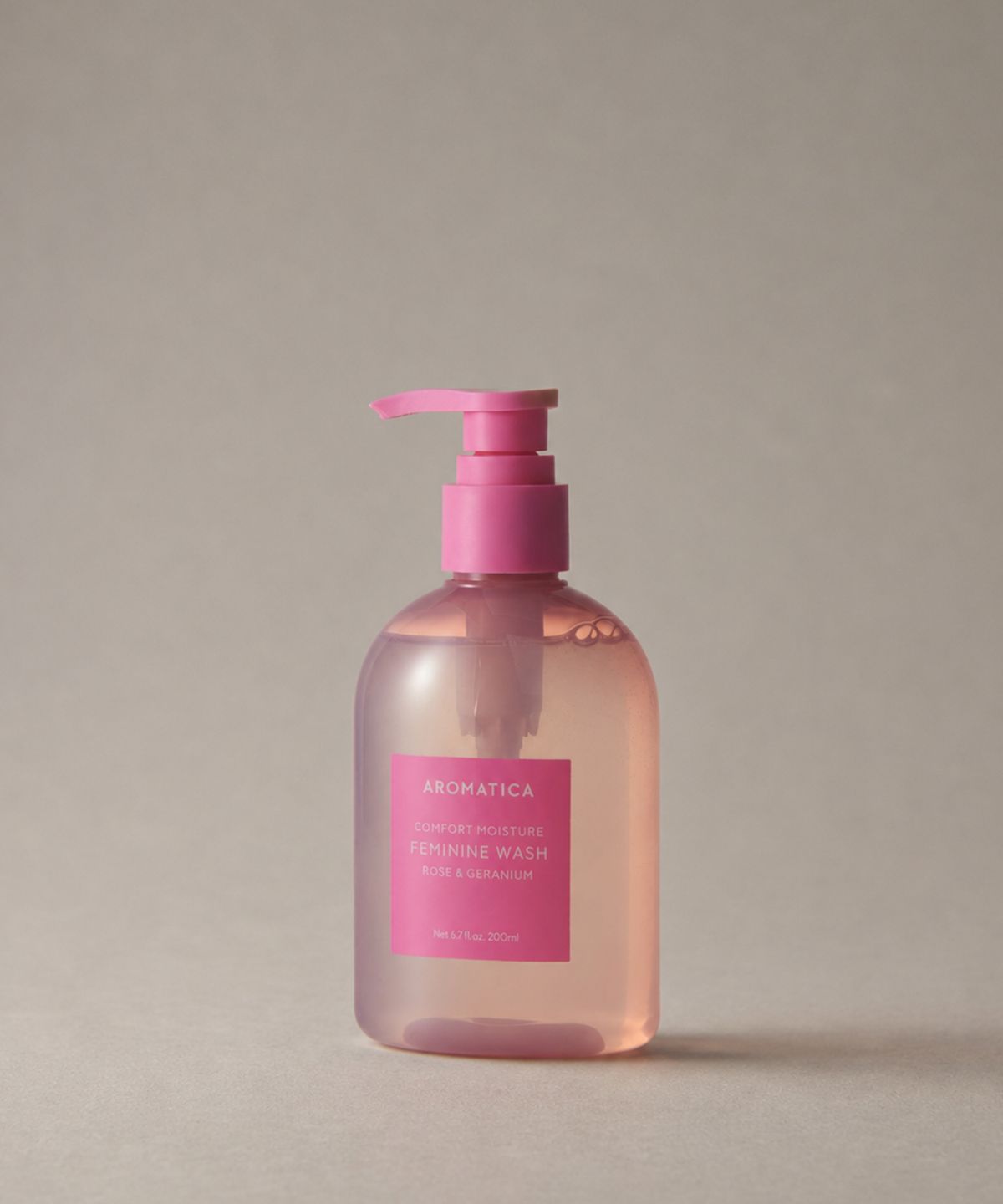 아로마티카(AROMATICA) 컴포트 모이스처 여성청결제 로즈&제라늄 200ML