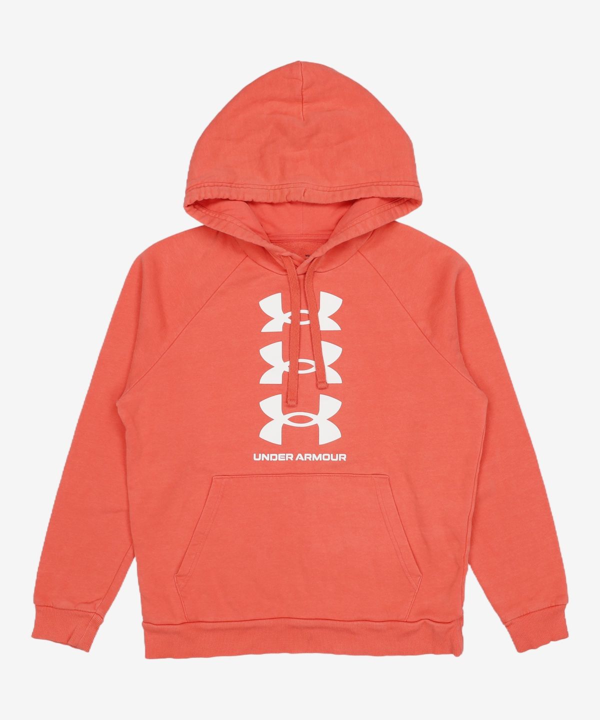 언더아머(UNDERARMOUR) 라이벌플리스 멀티로고 후디 (블랙) M