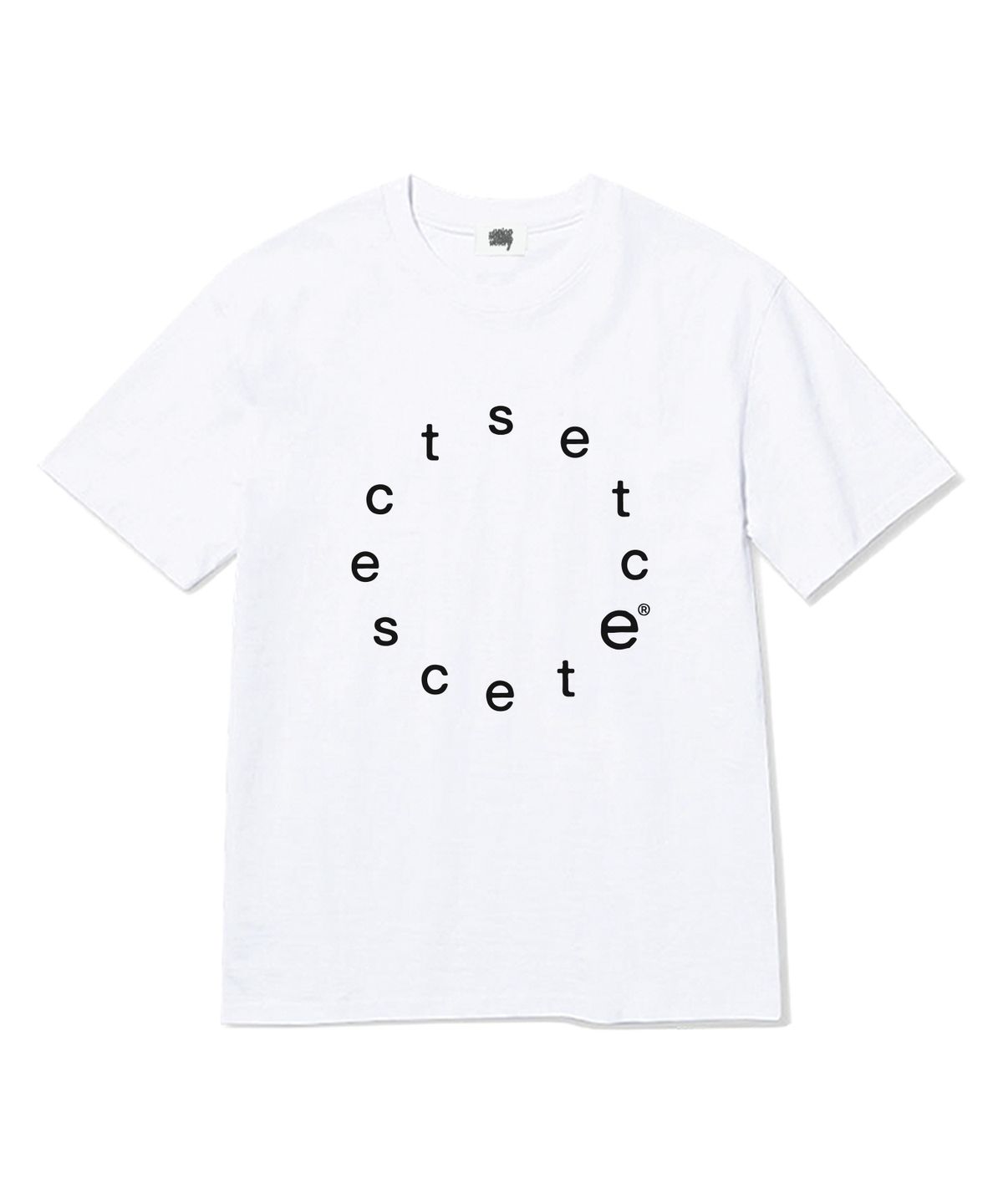 이지스티치(EASY STITCH) 써클리오  반팔티셔츠 화이트