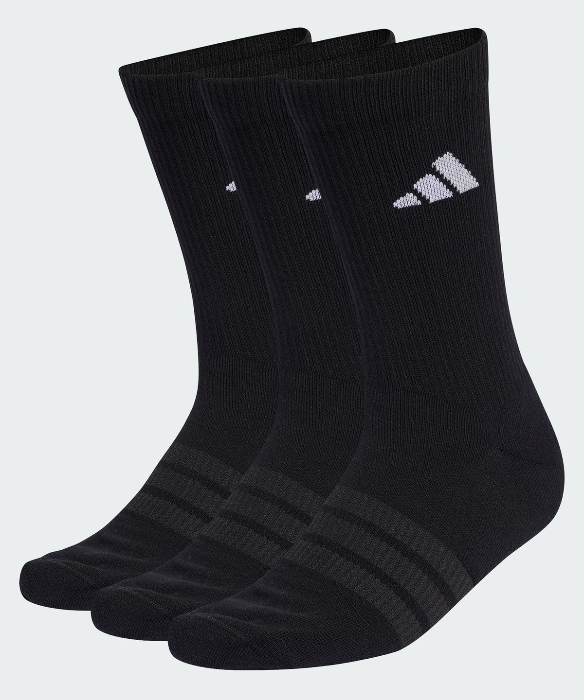 아디다스(ADIDAS) 쿠션 스포츠웨어 크루 삭스 3켤레 팩 KC9626