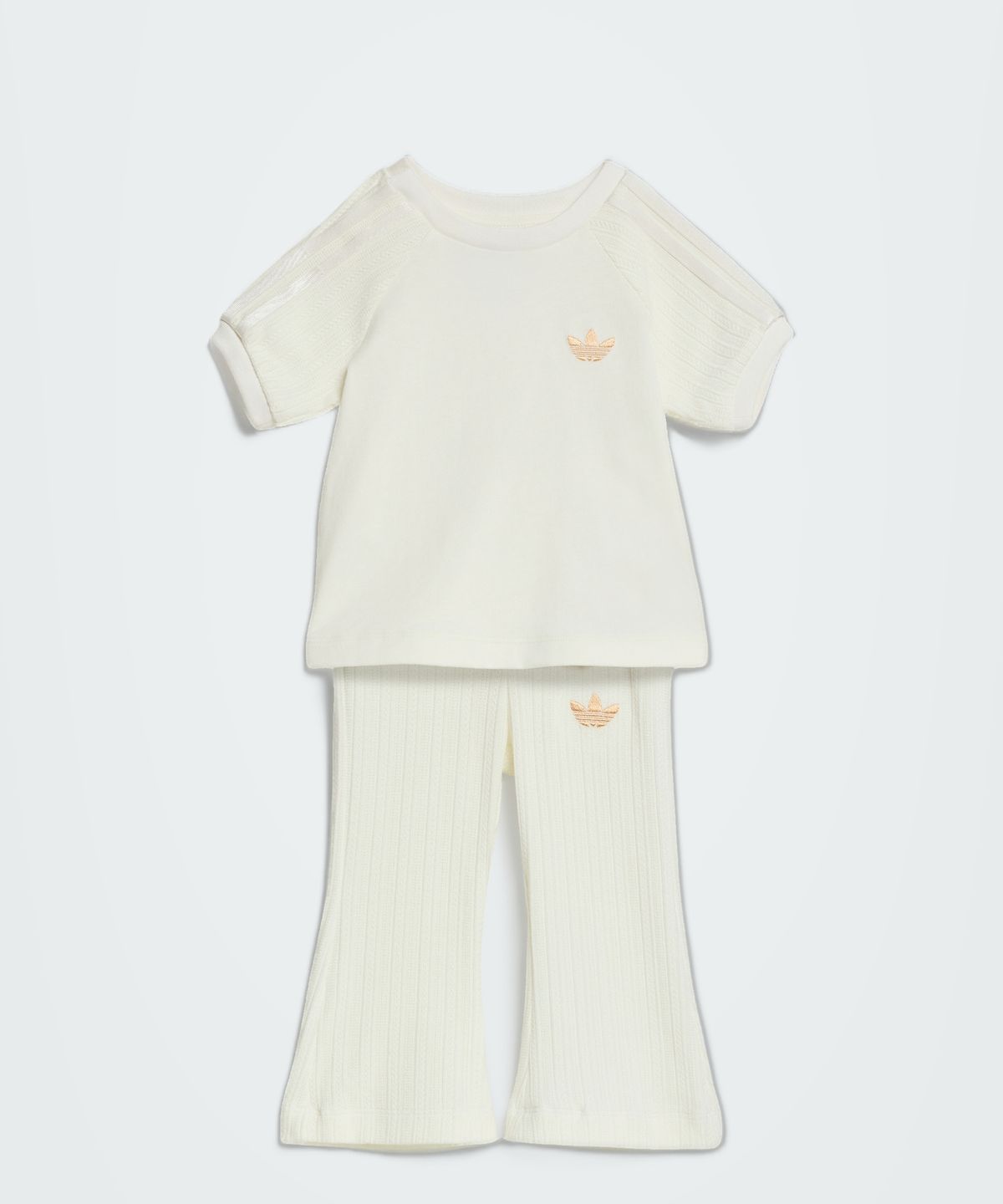 아디다스 키즈(ADIDAS KIDS) 슬림 니트 티 레깅스 세트 KR9061