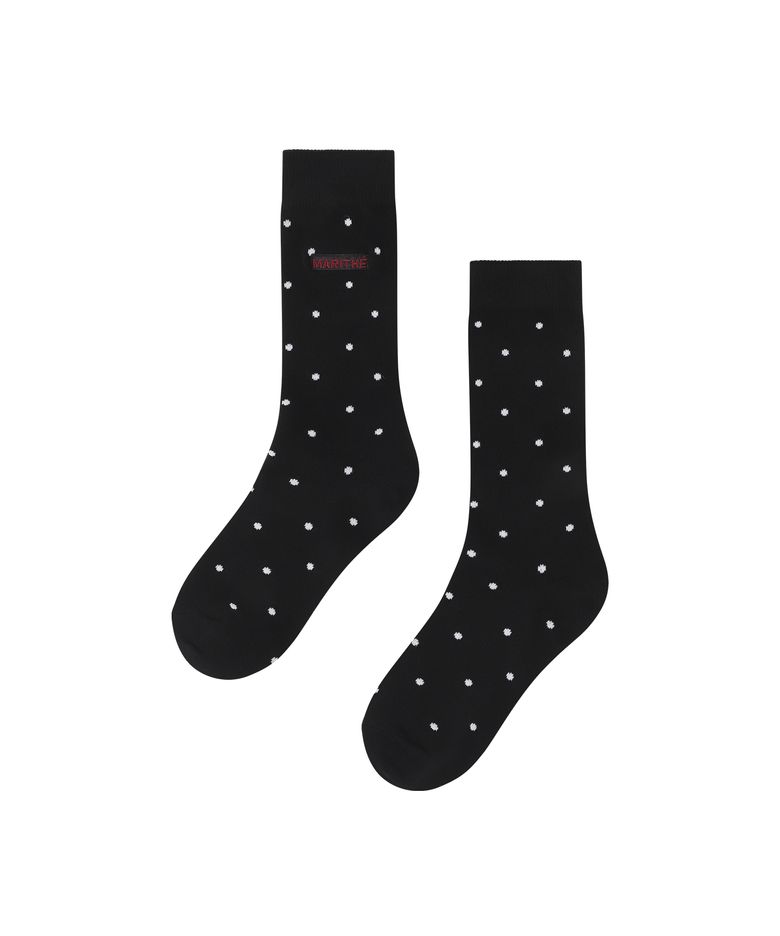 MINI POLKA DOT SOCKS black