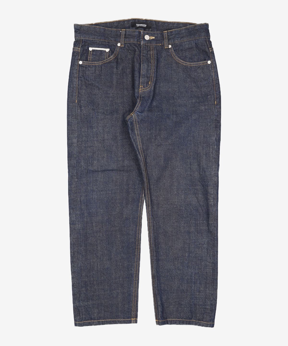 덴메이드(DENMADE) DEN0931 deep-indigo selvedge[straight crop fit] L