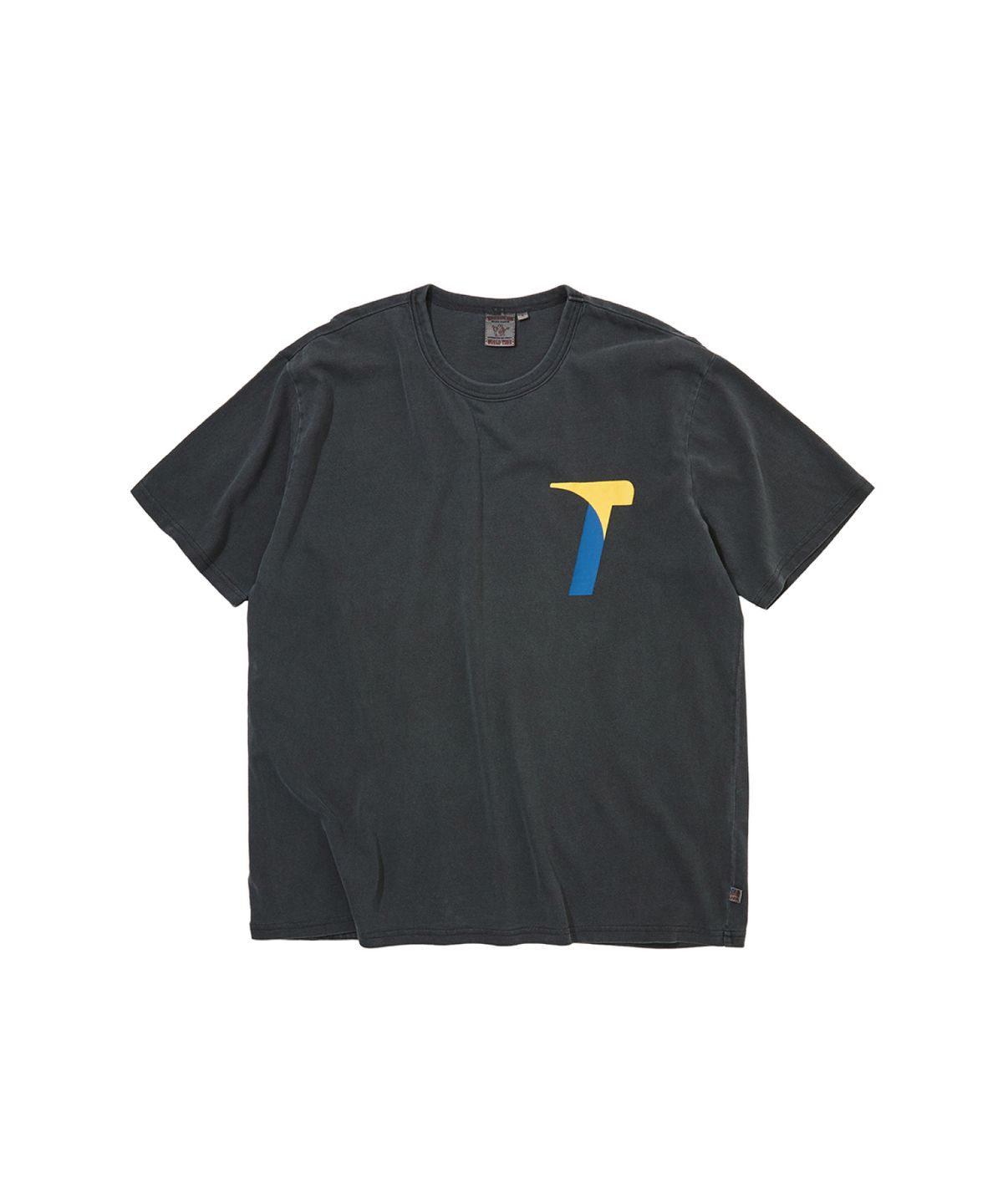 트루릴리젼(TRUERELIGION) VC Credit T-shirt - WASHED BLACK