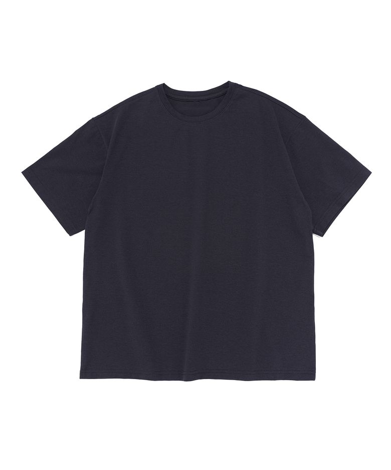 드라이플로우 소프트크루넥 반팔티셔츠 (차콜)
