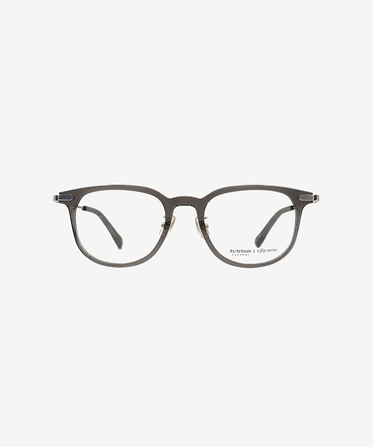 테츠오 아이웨어(TETSUO EYEWEAR) TOMO(토모) 안경테 C3B KHAKI BROWN