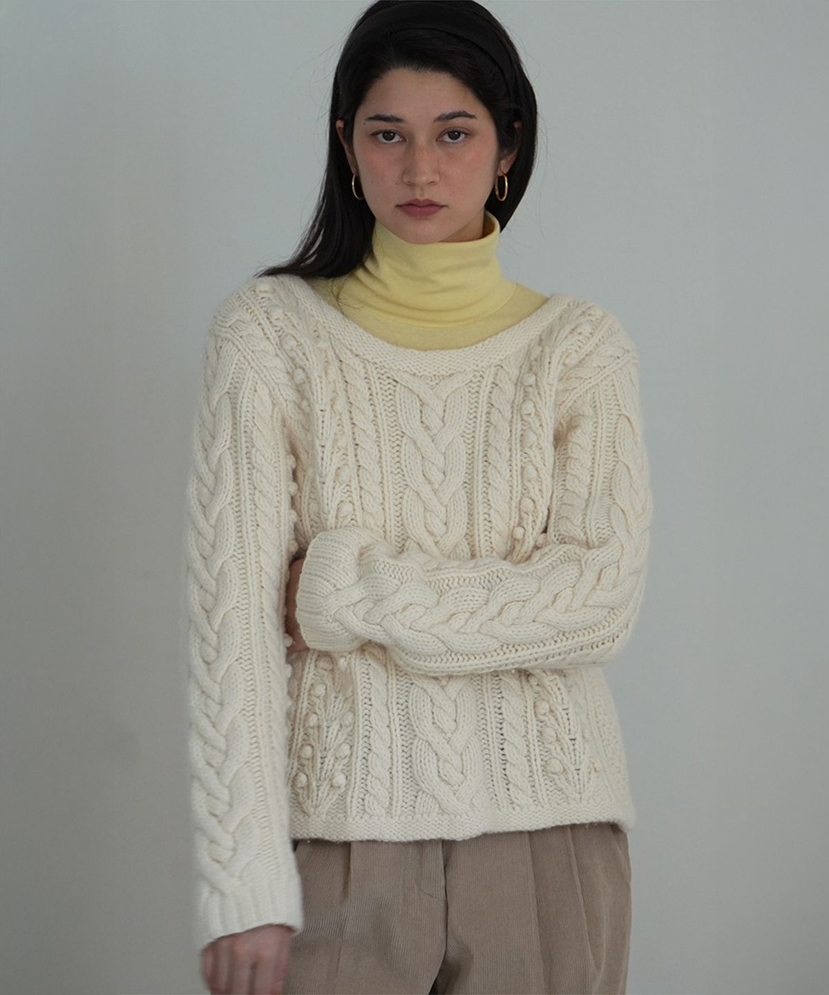 더밀루이(THEMILUI) Hadi knit (Ivory)